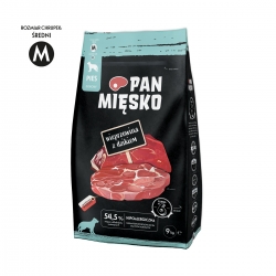 Pan Mięsko wieprzowina z dzikiem - granulat XL 1KG - KARMA NA WAGĘ